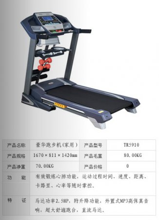 豪华能跑步机（家用）